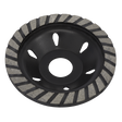 Sealey WDCUP105 Worksafe® Diamond Cup Grinding Disc 105 x 22mm