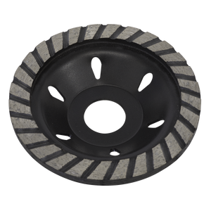 Sealey WDCUP105 Worksafe® Diamond Cup Grinding Disc 105 x 22mm