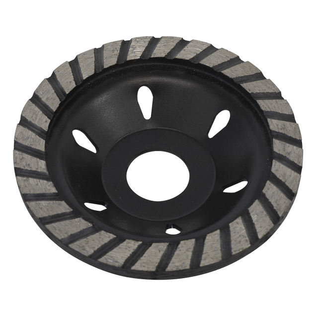 Sealey WDCUP105 Worksafe® Diamond Cup Grinding Disc 105 x 22mm