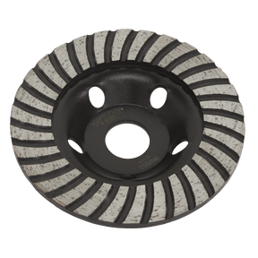 Sealey WDRTCUP115 Worksafe® Turbo Row Concrete Grinding Head 115mm