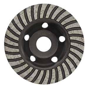 Sealey WDRTCUP115 Worksafe® Turbo Row Concrete Grinding Head 115mm - additional view 2