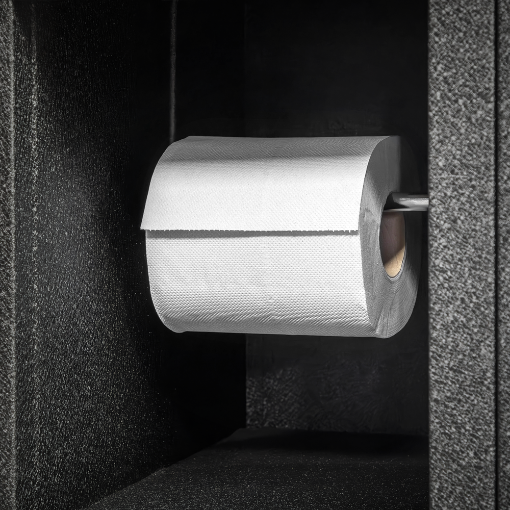 Sealey WHT60 2-Ply Embossed White Paper Roll 60m - Pack of 6 - additional view 3