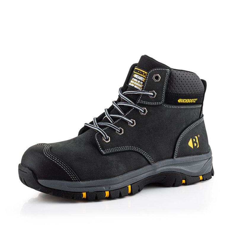 Buckbootz WIZL1 Wizardz Safety Lace Boots