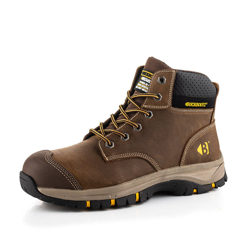 Buckbootz WIZL1 Wizardz Safety Lace Boots