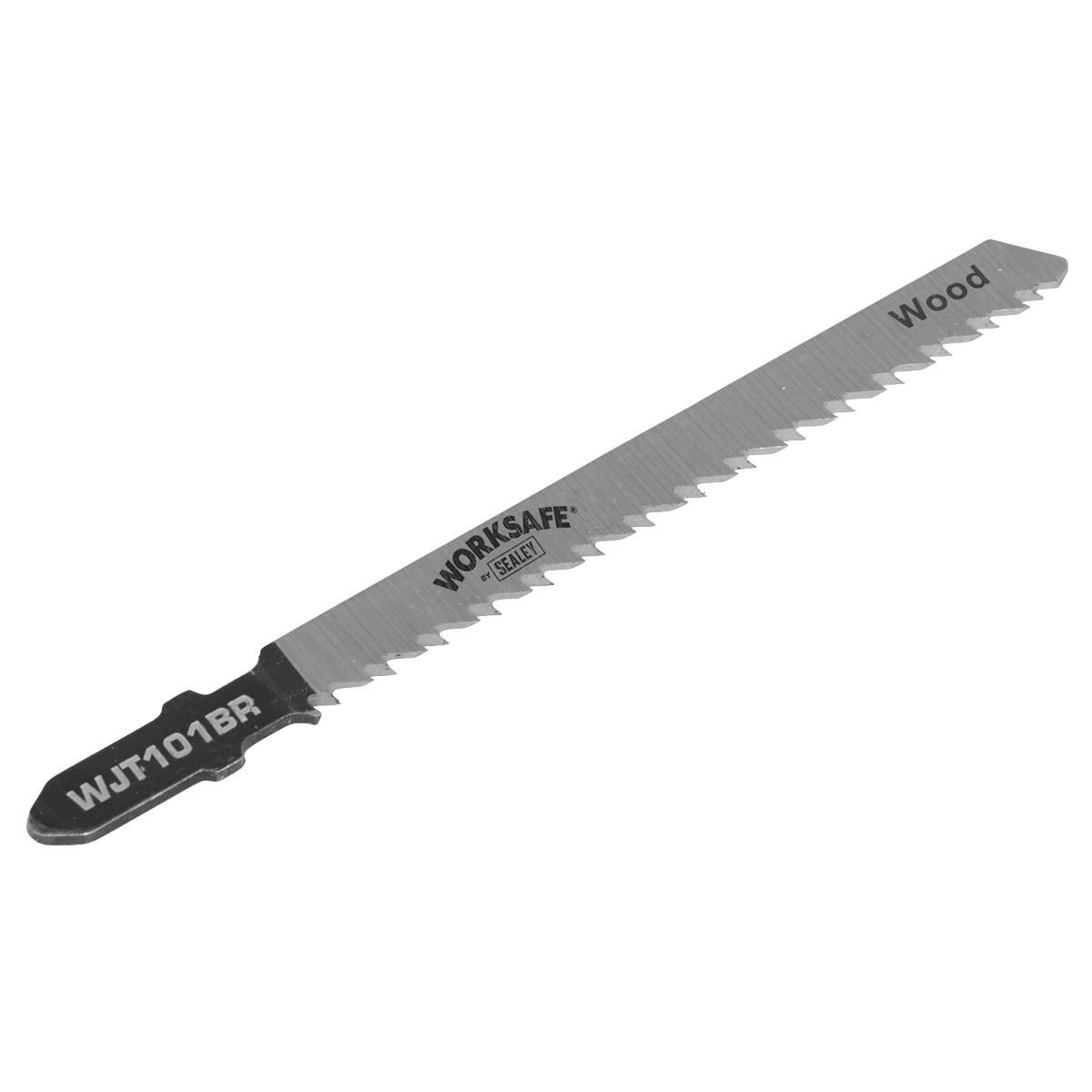 Sealey WJT101BR Jigsaw Blade for Wood & Plastics 75mm 10tpi - Pack of 5 - additional view 2