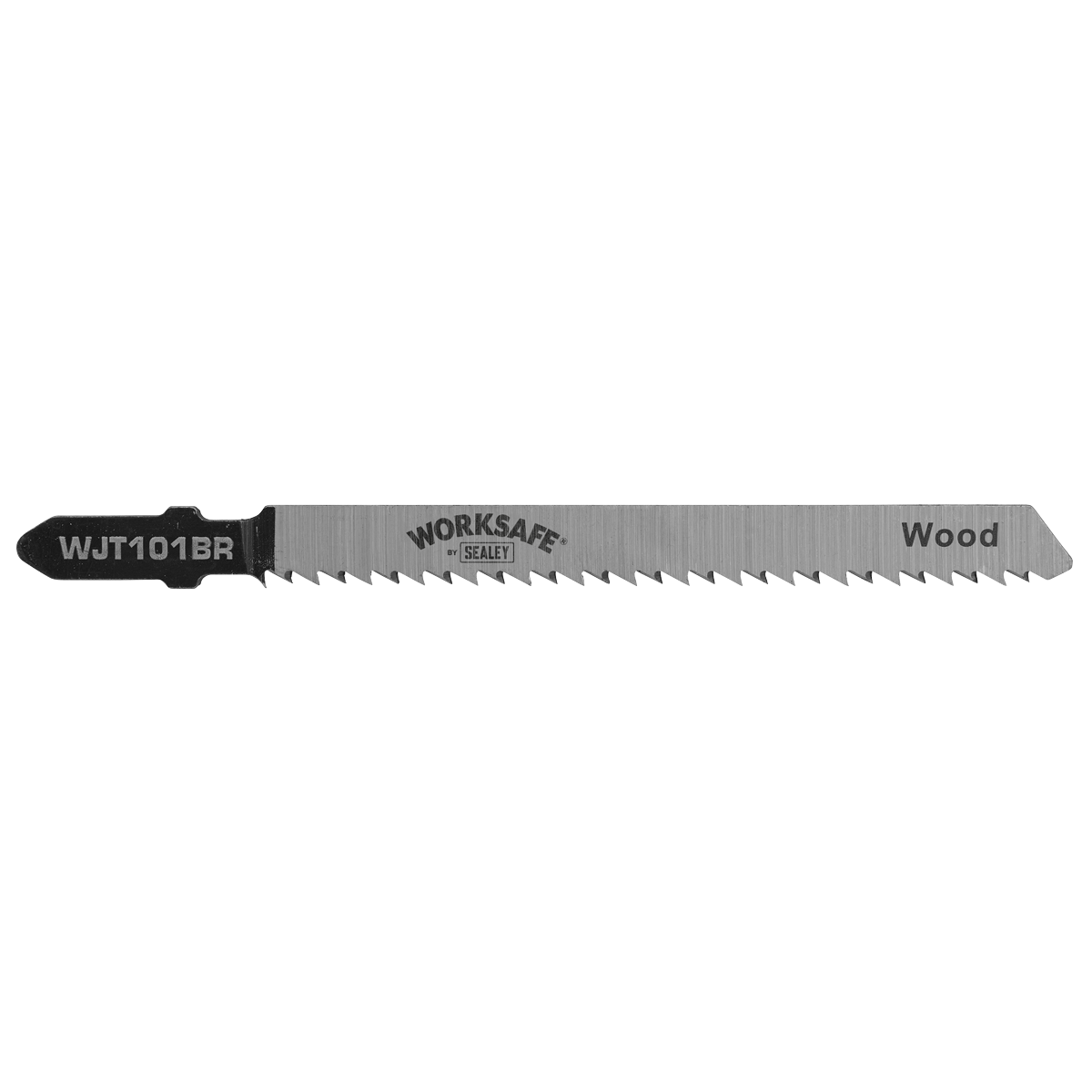 Sealey WJT101BR Jigsaw Blade for Wood & Plastics 75mm 10tpi - Pack of 5 - additional view 3