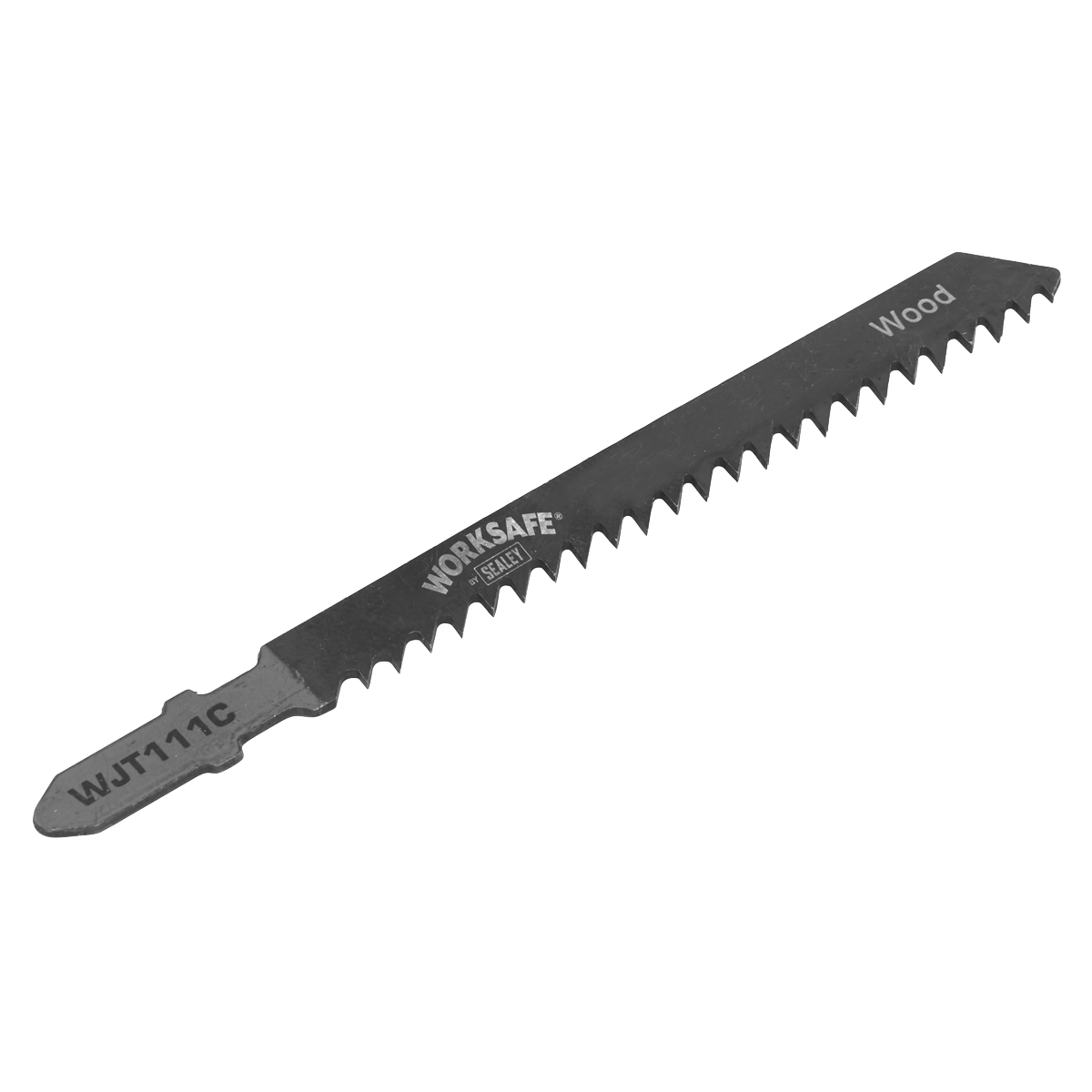 Sealey WJT111C Jigsaw Blade for Soft Wood & Plastics 75mm 8tpi - Pack of 5 - additional view 2