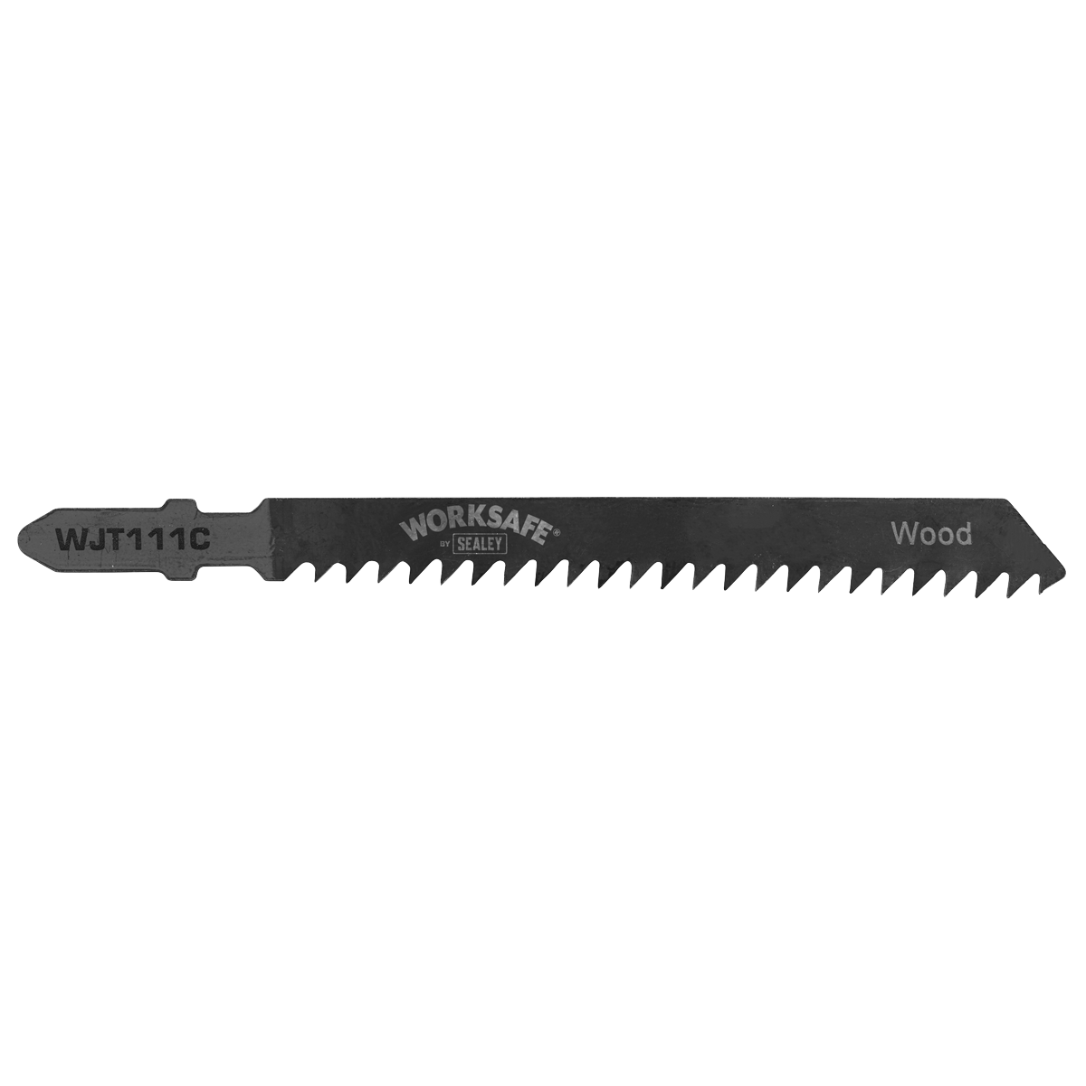 Sealey WJT111C Jigsaw Blade for Soft Wood & Plastics 75mm 8tpi - Pack of 5 - additional view 4