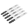Sealey WJT118BF Worksafe® Jigsaw Blade for Metal 55mm 12tpi - Pack of 5
