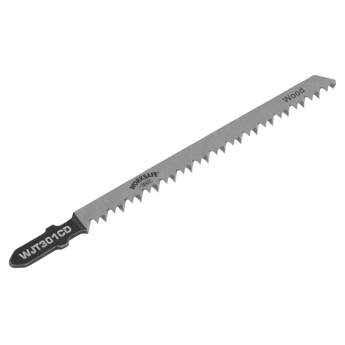 Sealey WJT301CD Worksafe® Jigsaw Blade for Wood & Plastics 90mm 8tpi - Pack of 5 - additional view 3