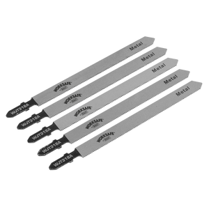 Sealey WJT318A Jigsaw Blade for Metal 105mm 21tpi - Pack of 5