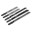 Sealey WJTASS Worksafe® Assorted Jigsaw Blades - Pack of 5