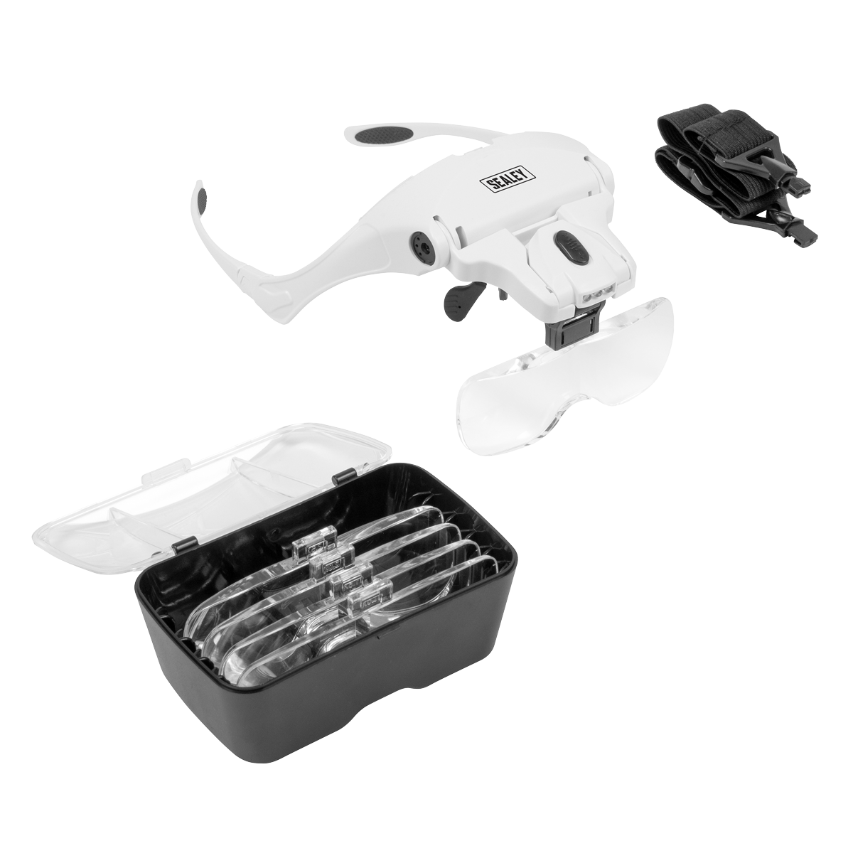 Sealey WL101D LED Magnifier Spectacles with Headband - additional view 3