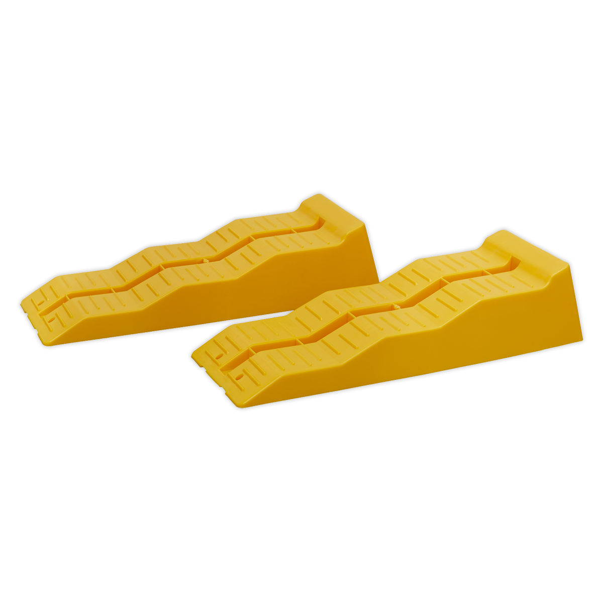 Sealey WL301 Levelling Ramps - 3-Stage 2.5 Tonne Capacity per Ramp 5 Tonne Capacity per Pair
