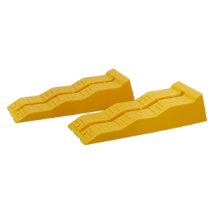Sealey WL301 Levelling Ramps - 3-Stage 2.5 Tonne Capacity per Ramp 5 Tonne Capacity per Pair