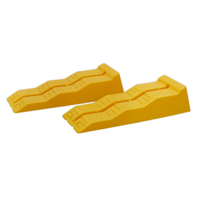 Sealey WL301 Levelling Ramps - 3-Stage 2.5 Tonne Capacity per Ramp 5 Tonne Capacity per Pair