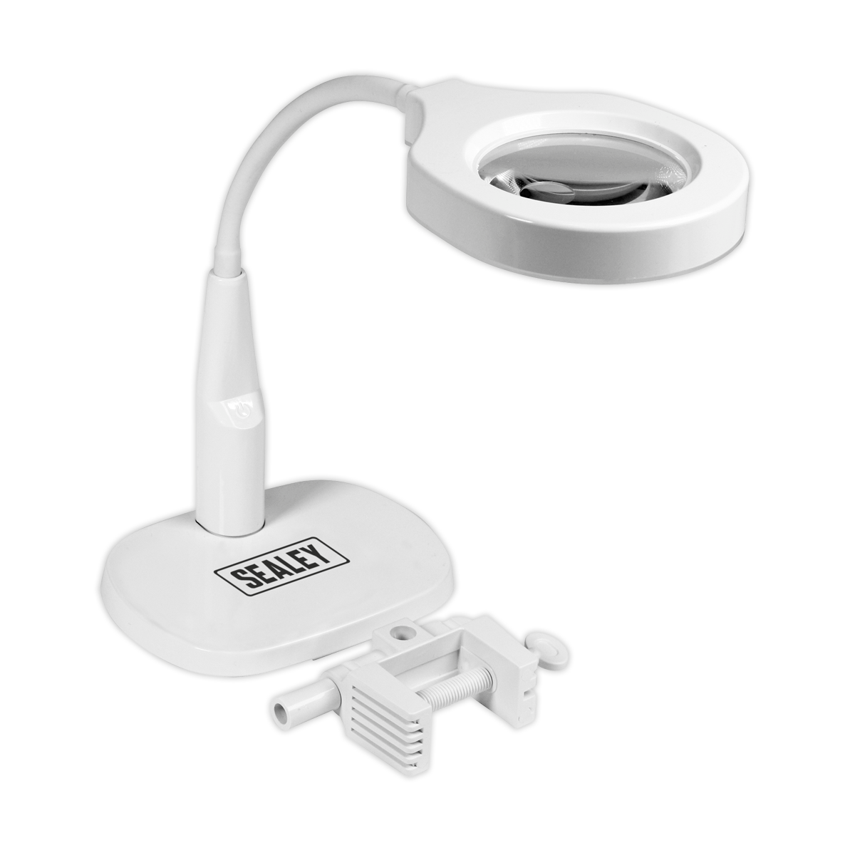 Sealey WL53/8D Dimmable Dual Mounting Magnifying Worklight 45 SMD LED 230V