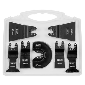 Sealey WMTSET Worksafe® Multi-Tool Metal & Wood Blade Set 7pc - additional view 7