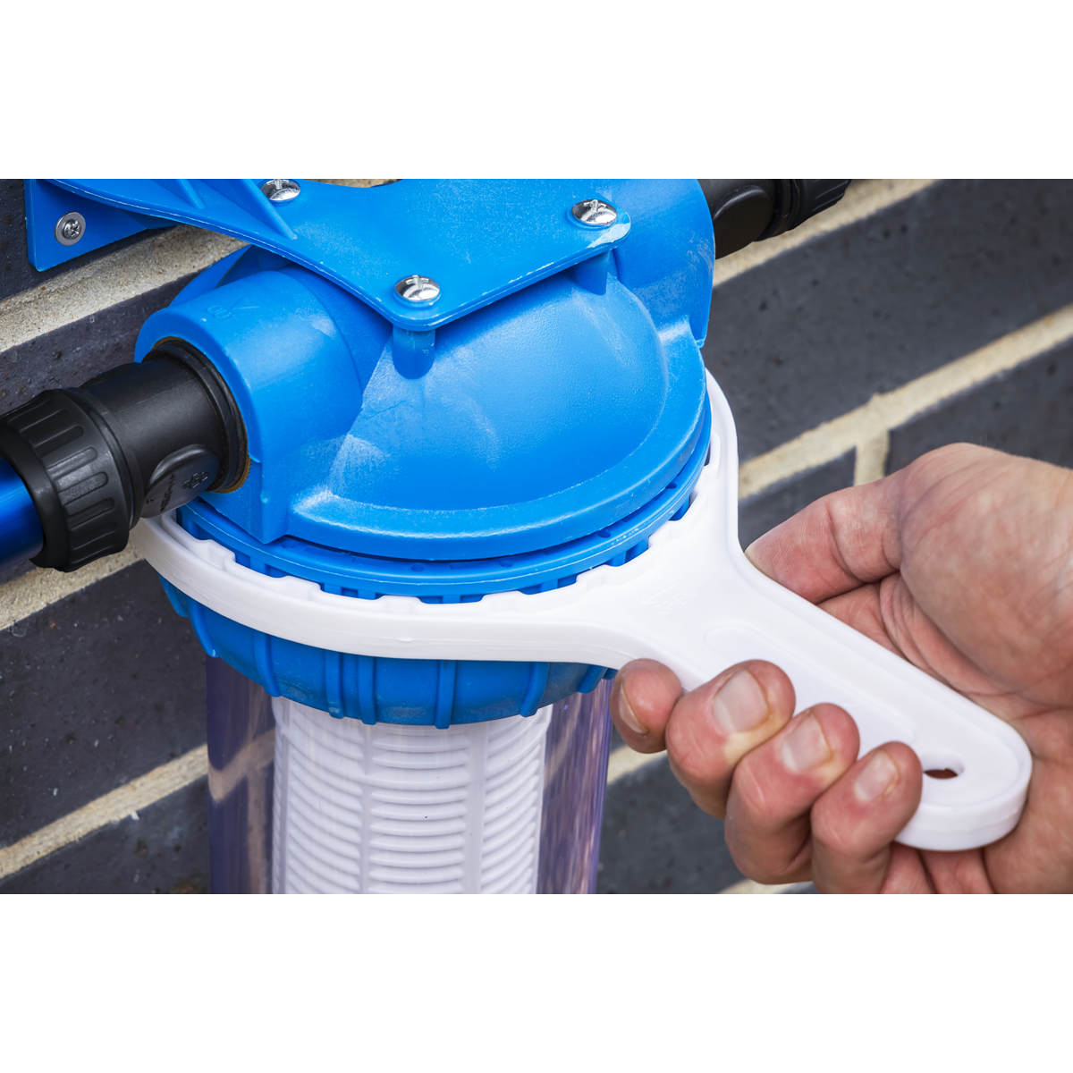 Sealey WPF1 Inlet Filter for Surface Mounting Pumps 1L - additional view 2