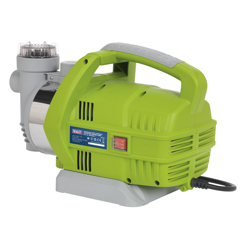 Sealey WPS062S Surface Mounting Water Pump Stainless Steel 55L/min 230V - additional view 6