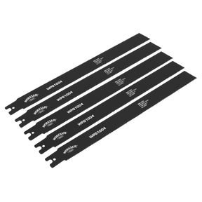 Sealey WPS1004 Worksafe® Pipe Saw Blade 300 x 25 x 1mm 10-14tpi - Pack of 5