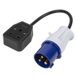 Sealey WPS16131 Trailing Socket & Cable Set 16A/13A