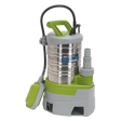 Sealey WPS225P Submersible Stainless Water Pump Automatic Dirty Water 225L/min 230V