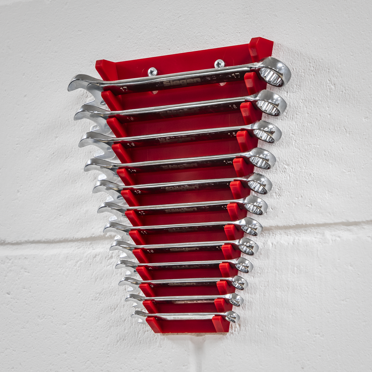 Sealey WR04 Premier Spanner Rack Capacity 12 Spanners - additional view 9
