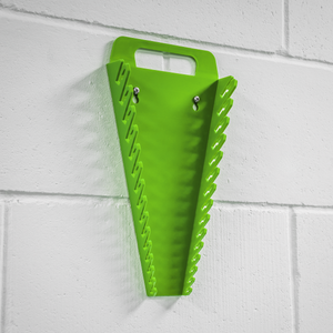 Sealey WR08HV Premier Spanner Rack Capacity 15 Spanners - Hi-Vis Green - additional view 5