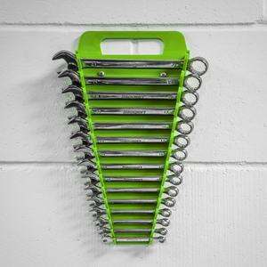 Sealey WR08HV Premier Spanner Rack Capacity 15 Spanners - Hi-Vis Green - additional view 10