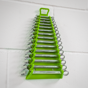 Sealey WR09HV Premier Reverse Spanner Rack Capacity 15 Spanners - Hi-Vis Green - additional view 9