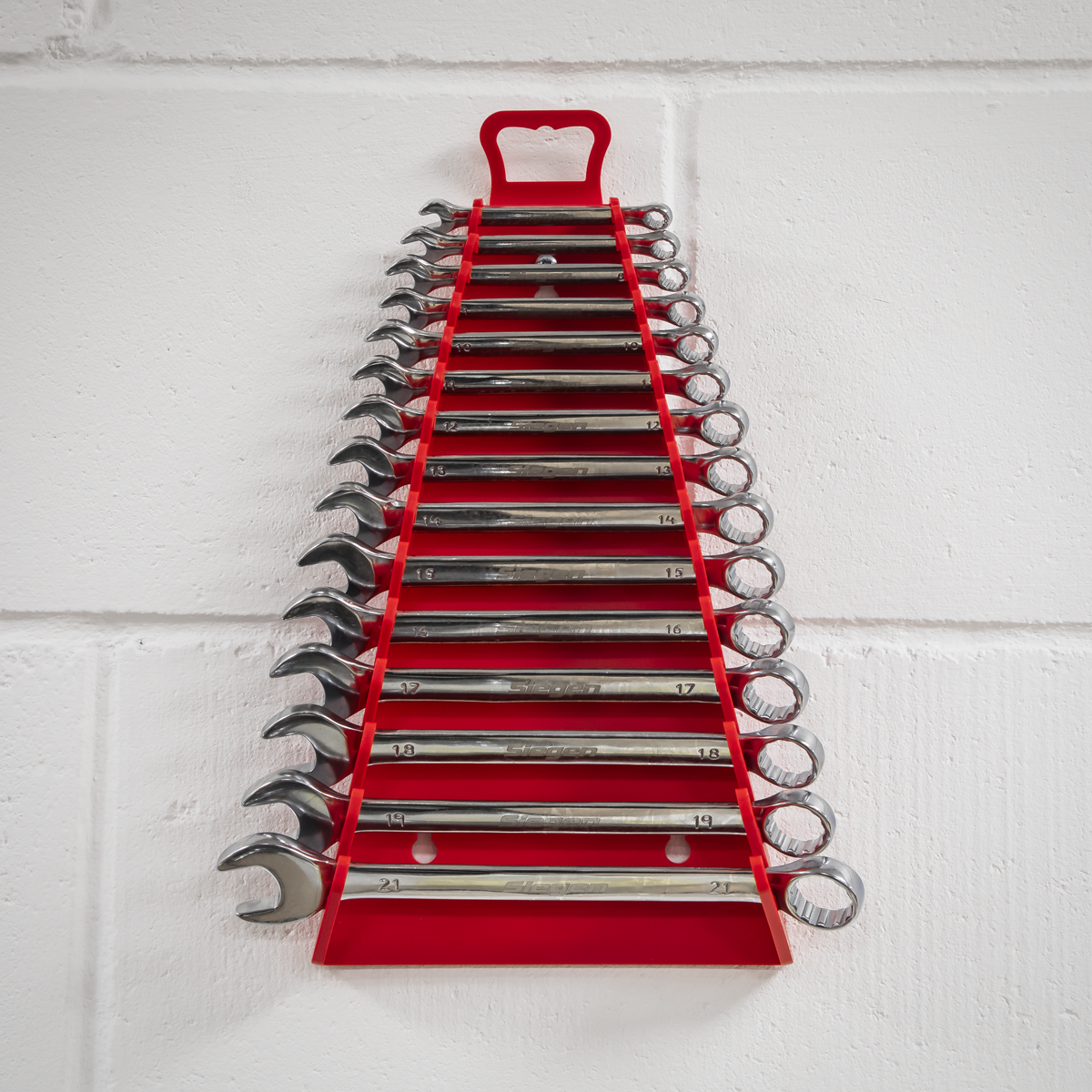 Sealey WR09 Premier Reverse Spanner Rack Capacity 15 Spanners - additional view 5