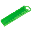 Sealey WR10HV Premier Spanner Rack Capacity 10 Stubby Spanners - Hi-Vis Green