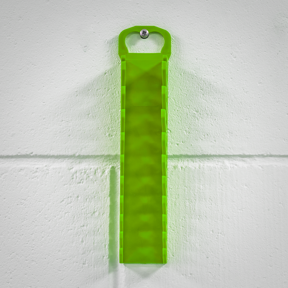 Sealey WR10HV Premier Spanner Rack Capacity 10 Stubby Spanners - Hi-Vis Green - additional view 7