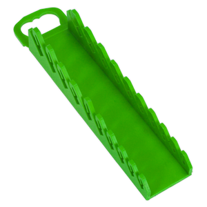 Sealey WR10HV Premier Spanner Rack Capacity 10 Stubby Spanners - Hi-Vis Green - additional view 2