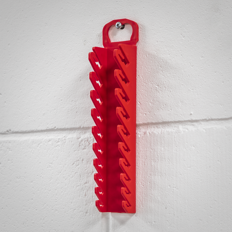 Sealey WR10 Premier Spanner Rack Capacity 10 Stubby Spanners - additional view 3