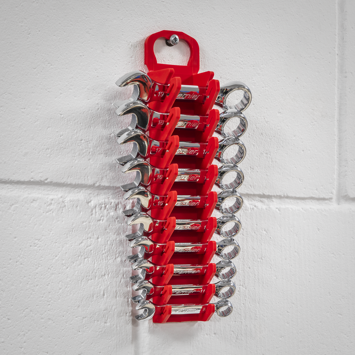 Sealey WR10 Premier Spanner Rack Capacity 10 Stubby Spanners - additional view 7