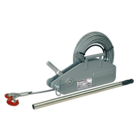 Sealey WRP1600 Wire Rope Puller 1600kg Max Line Force
