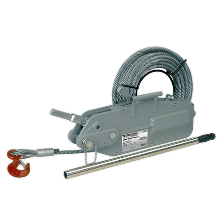 Sealey WRP3200 Wire Rope Puller 3200kg Max Line Force