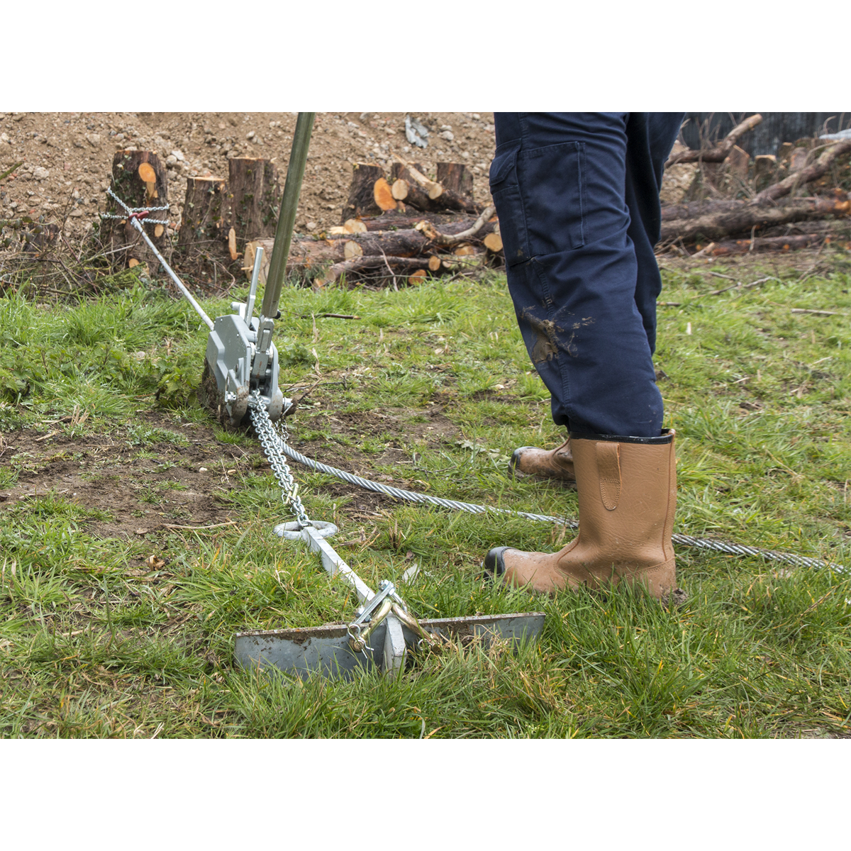 Sealey WRP3200 Wire Rope Puller 3200kg Max Line Force - additional view 8