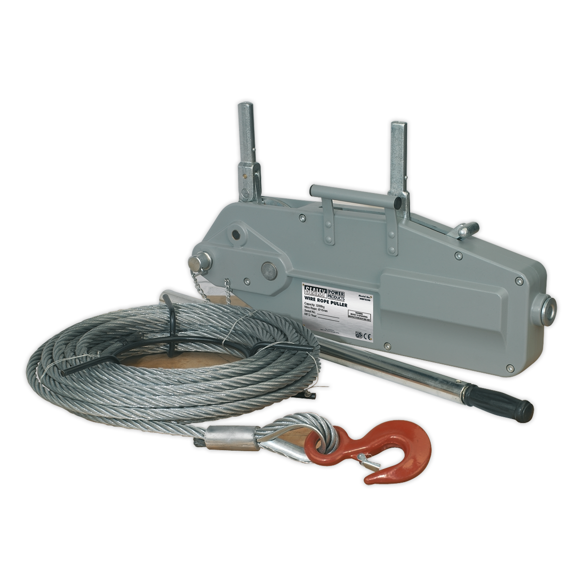 Sealey WRP3200 Wire Rope Puller 3200kg Max Line Force - additional view 6