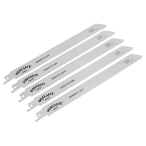 Sealey WRS3013/200 Worksafe® Reciprocating Saw Blade 225mm 14tpi - Pack of 5