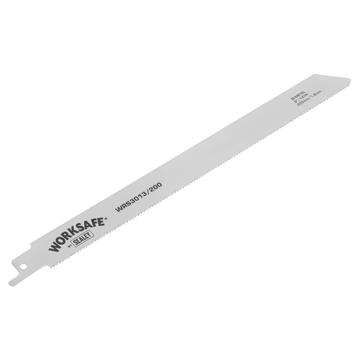 Sealey WRS3013/200 Worksafe® Reciprocating Saw Blade 225mm 14tpi - Pack of 5 - additional view 2