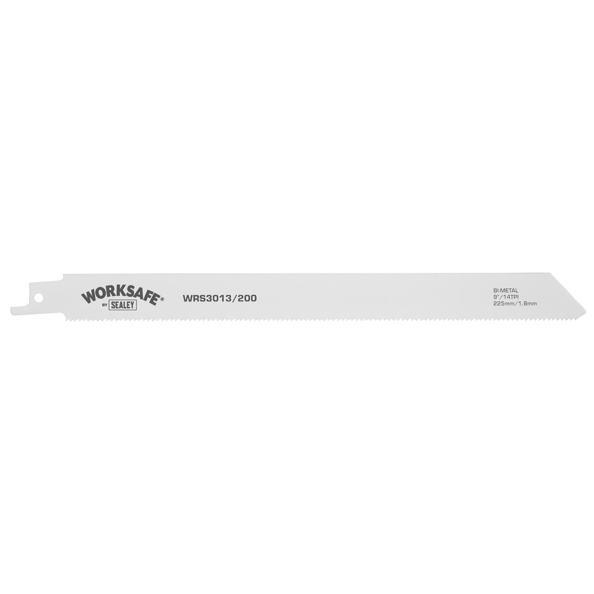 Sealey WRS3013/200 Worksafe® Reciprocating Saw Blade 225mm 14tpi - Pack of 5 - additional view 3