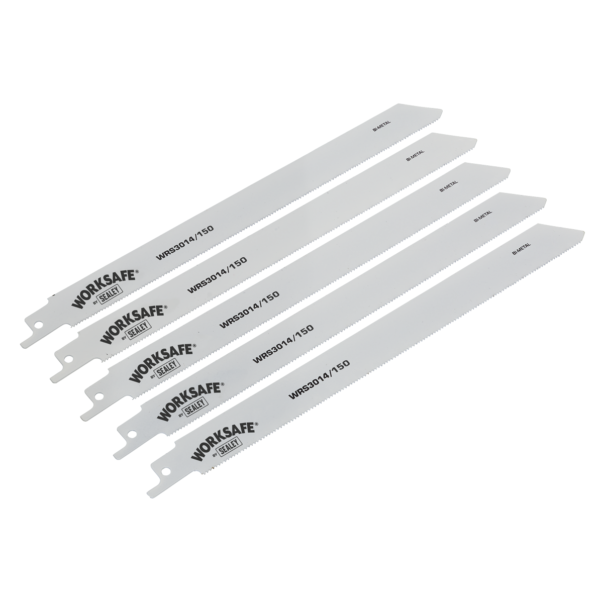 Sealey WRS3014/150 Reciprocating Saw Blade for Metal 150mm 18tpi - Pack of 5
