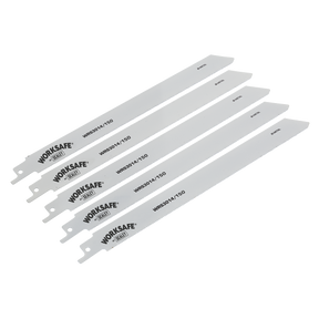 Sealey WRS3014/150 Reciprocating Saw Blade for Metal 150mm 18tpi - Pack of 5