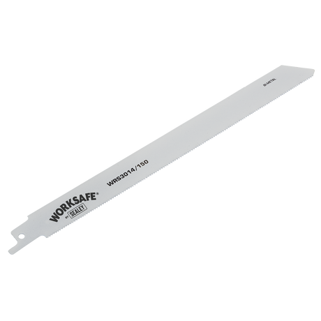 Sealey WRS3014/150 Reciprocating Saw Blade for Metal 150mm 18tpi - Pack of 5 - additional view 2
