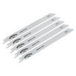 Sealey WRS3014/200 Reciprocating Saw Blade for Metal 225mm 18tpi - Pack of 5