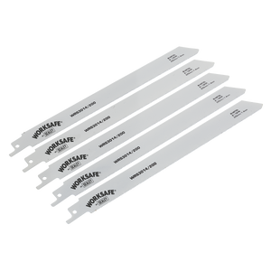 Sealey WRS3014/200 Reciprocating Saw Blade for Metal 225mm 18tpi - Pack of 5