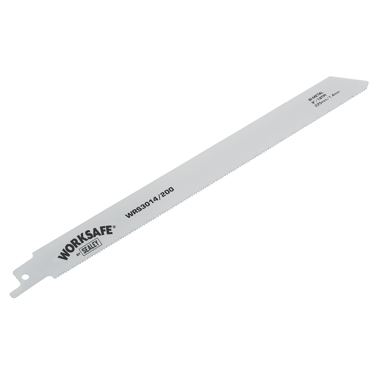 Sealey WRS3014/200 Reciprocating Saw Blade for Metal 225mm 18tpi - Pack of 5 - additional view 2